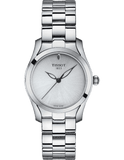 Tissot T Wave Silver Dial Silver Steel Strap Watch For Women - T112.210.11.031.00