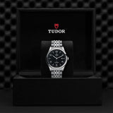 Tudor 1926 Automatic Black Dial Silver Steel Strap Watch for Men - M91650-0002