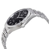 Tudor 1926 Automatic Black Dial Silver Steel Strap Watch for Men - M91650-0002
