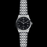 Tudor 1926 Automatic Black Dial Silver Steel Strap Watch for Men - M91650-0002