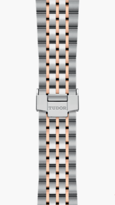 Tudor 1926 Automatic Black Dial Two Tone Steel Strap Watch for Men - M91651-0003