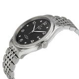 Tudor 1926 Automatic Diamonds Black Dial Silver Steel Strap Watch for Men - M91650-0004