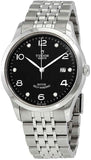 Tudor 1926 Automatic Diamonds Black Dial Silver Steel Strap Watch for Men - M91650-0004