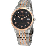 Tudor 1926 Automatic Diamonds Black Dial Two Tone Steel Strap Watch for Men - M91651-0004