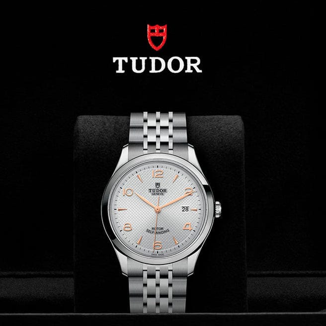 Tudor 1926 Automatic Diamonds Silver Dial Silver Steel Strap Watch for Men - M91650-0003