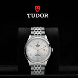 Tudor 1926 Automatic Diamonds Silver Dial Silver Steel Strap Watch for Men - M91650-0003