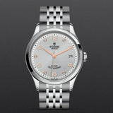 Tudor 1926 Automatic Diamonds Silver Dial Silver Steel Strap Watch for Men - M91650-0003