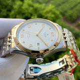 Tudor 1926 Automatic Diamonds Silver Dial Two Tone Steel Strap Watch for Men - M91651-0002