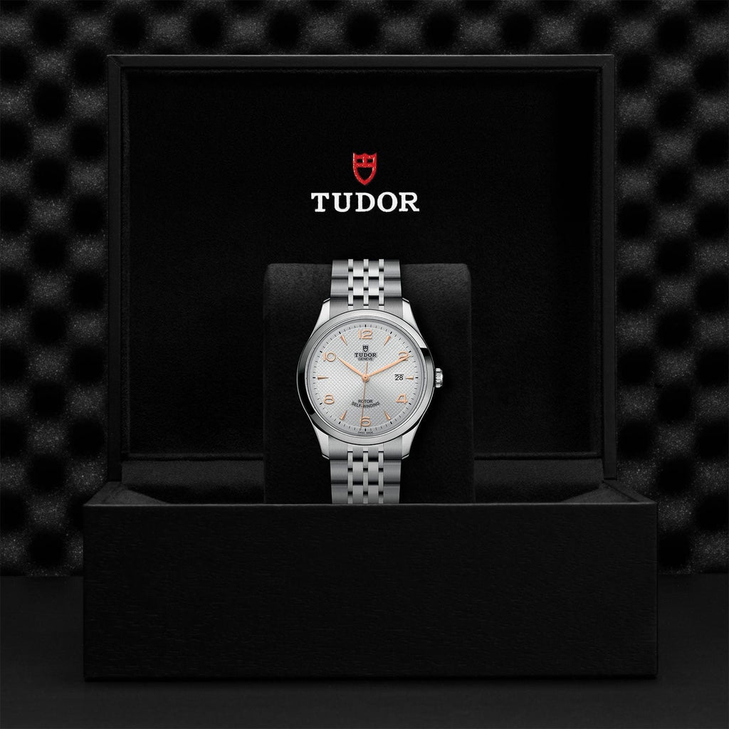 Tudor 1926 Automatic Silver Dial Silver Steel Strap Watch for Men - M91650-0001