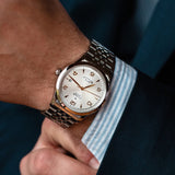 Tudor 1926 Automatic Silver Dial Silver Steel Strap Watch for Men - M91650-0001