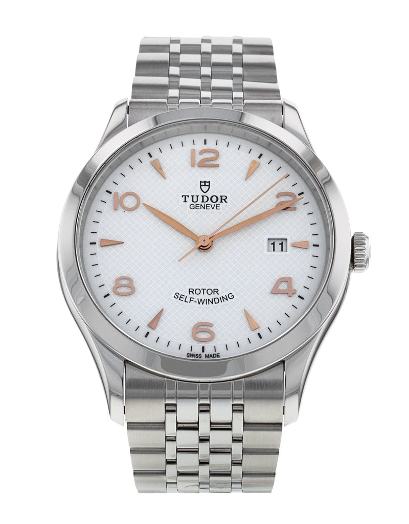Tudor 1926 Automatic Silver Dial Silver Steel Strap Watch for Men - M91650-0001