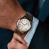 Tudor 1926 Automatic Silver Dial Two Tone Steel Strap Watch for Men - M91651-0001