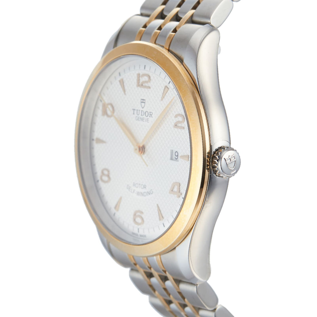 Tudor 1926 Automatic Silver Dial Two Tone Steel Strap Watch for Men - M91651-0001