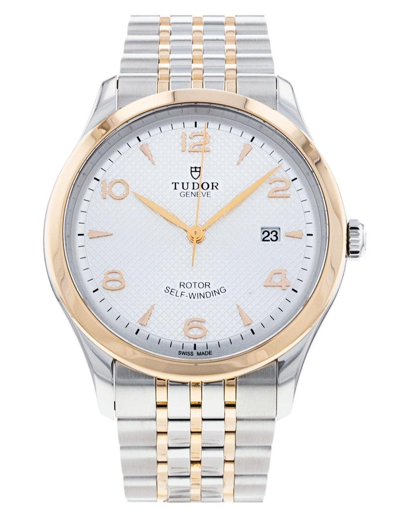 Tudor 1926 Automatic Silver Dial Two Tone Steel Strap Watch for Men - M91651-0001