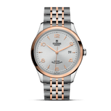 Tudor 1926 Automatic Silver Dial Two Tone Steel Strap Watch for Men - M91651-0001