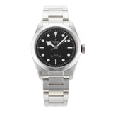 Tudor Black Bay Automatic Black Dial Silver Steel Strap Watch for Men - M79540-0001