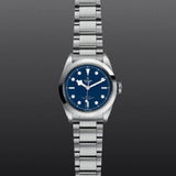 Tudor Black Bay Automatic Blue Dial Silver Steel Strap Watch for Men - M79540-0004