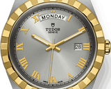 Tudor Royal Automatic Silver Dial Two Tone Steel Strap Watch for Men - M28603-0001