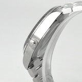 Tudor Style Automatic Blue Dial Silver Steel Strap Watch for Men - M12710-0013