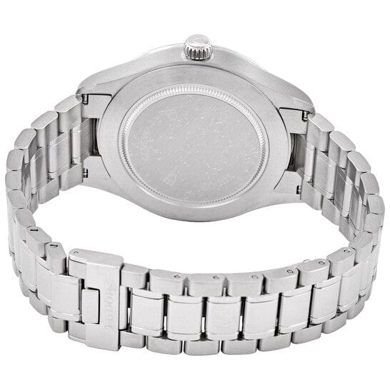 Tudor Style Automatic Diamonds Blue Dial Silver Steel Strap Watch for Men - M12710-0017