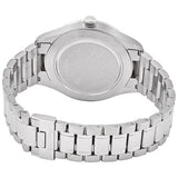 Tudor Style Automatic Diamonds Blue Dial Silver Steel Strap Watch for Men - M12710-0017