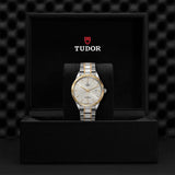 Tudor Style Automatic Silver Dial Two Tone Steel Strap Watch for Men - M12713-0003
