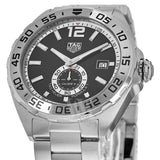 Tag Heuer Formula 1 Automatic Black Dial Silver Steel Strap Watch for Men - WAZ2012.BA0842