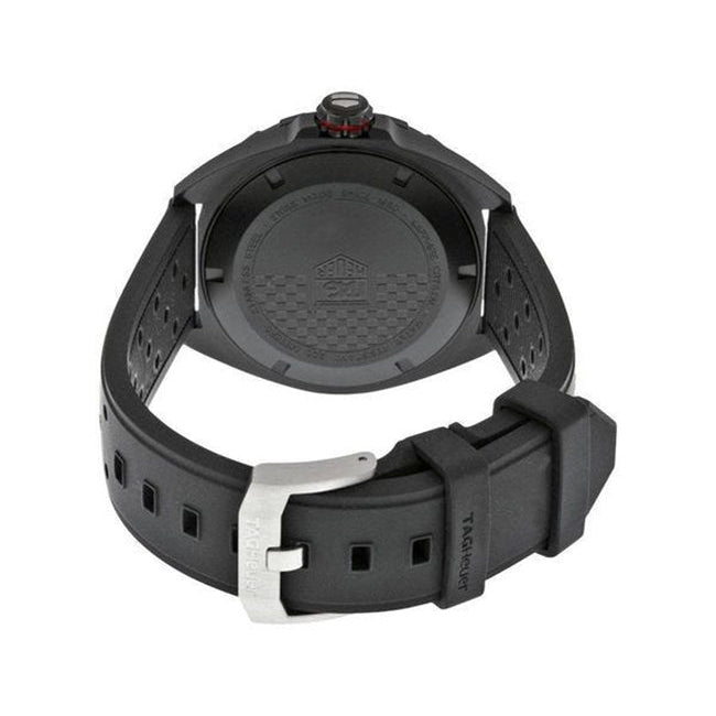 Tag Heuer Formula 1 Automatic Black Dial Black Rubber Strap Watch for Men - WAZ2115.FT8023