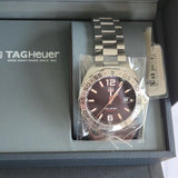 Tag Heuer Formula 1 Stainless Steel 41mm Black Dial Silver Steel Strap Watch for Men - WAZ1112.BA0875