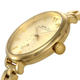 Marc Jacobs Sally Champagne Gold Dial Gold Stainless Steel Strap Watch for Women - MBM3363