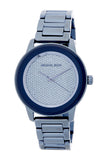 Michael Kors Kinley Blue Dial Blue Steel Strap Watch for Women - MK6246