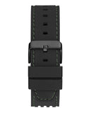 Guess Phoenix Analog Black Dial Black Silicone Strap Watch For Men- GW0499G7