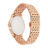 Tissot T Classic Tradition White Dial Rose Gold Steel Strap Watch For Women - T063.610.33.038.00