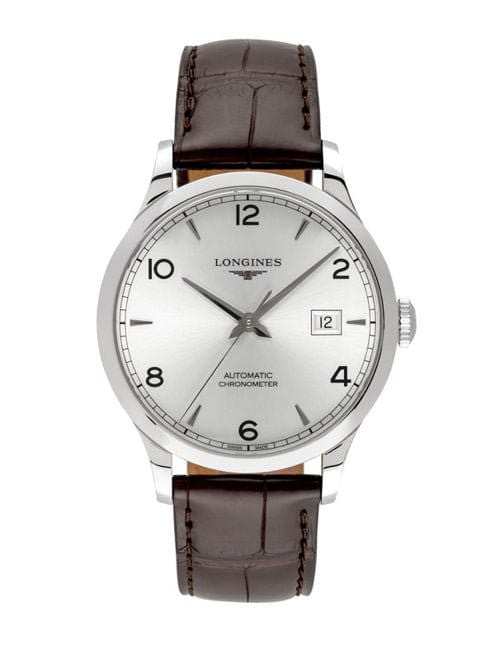 Longines Record Automatic Stainless Steel 40mm Watch for Men - L2.821.4.76.2