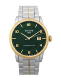 Tissot Luxury Powermatic 80 Green Dial Silver Steel Strap Watch For Men - T086.407.22.097.00