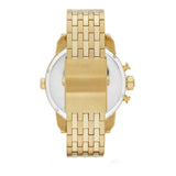 Diesel Big Daddy Analog Gold Dial Gold Stainless Steel Watch For Men - DZ7287