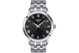 Tissot Classic Dream Black Dial Silver Steel Strap Watch For Men - T129.410.11.053.00