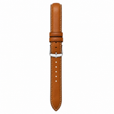 Michele Serein Mother of Pearl Dial Brown Leather Strap Watch for Women - MWW21B000010