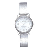 Coach Delancey White Dial Silver Steel Strap Watch for Women - 14502353