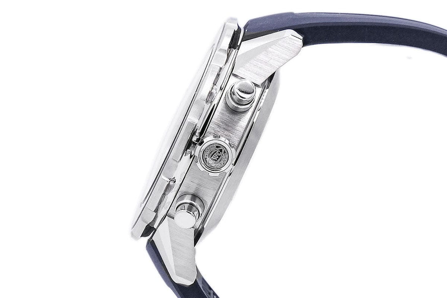 IWC Aquatimer Chronograph Blue Dial Blue Rubber Strap Watch for Men - IW376711