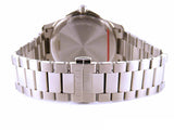 Gucci G Timeless Diamonds Mother of Pearl Blue Dial Silver Steel Strap Unisex Watch - YA126458