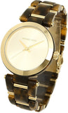 Michael Kors Delray Gold Dial Two Tone Steel Strap Watch for Women - MK4314