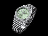 Breitling Chronomat Automatic 36 Diamonds Green Dial Two Tone Steel Strap Watch for Women - A10380591L1A1