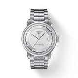 Tissot Luxury Powermatic 80 Silver Dial Silver Steel Strap Watch For Men - T086.407.11.031.00