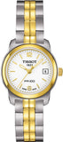 Tissot T Classic PR100 Gold Plated Quartz Watch For Women - T049.210.22.017.00