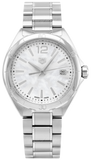 Tag Heuer Formula 1 35mm White Mother of Pearl Dial Silver Steel Strap Watch for Women - WBJ1318.BA0666