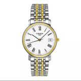 Tissot T Classic Desire Two Tone Quartz Watch For Women - T52.2.281.13