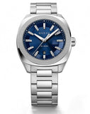 Gucci GG2570 Quartz Blue Dial Silver Steel Strap Watch For Men - YA142303