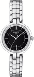 Tissot T Trend Flamingo Black Dial Stainless Steel Watch For Women - T094.210.11.051.00