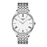 Tissot T Classic Tradition 5.5 White Dial Watch For Men - T063.409.11.018.00